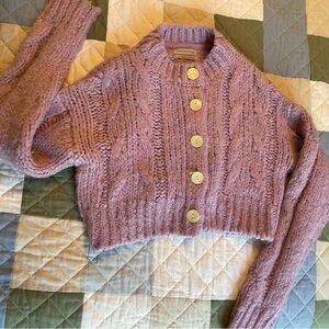 Urban Outfitters Purple Cardigan